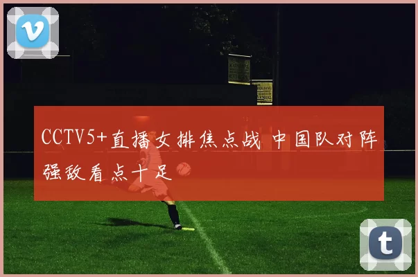 CCTV5+直播女排焦点战 中国队对阵强敌看点十足